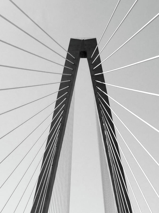 The Cooper River Bridge - Charleston, South Carolina #5 Photograph by Alex Grichenko
