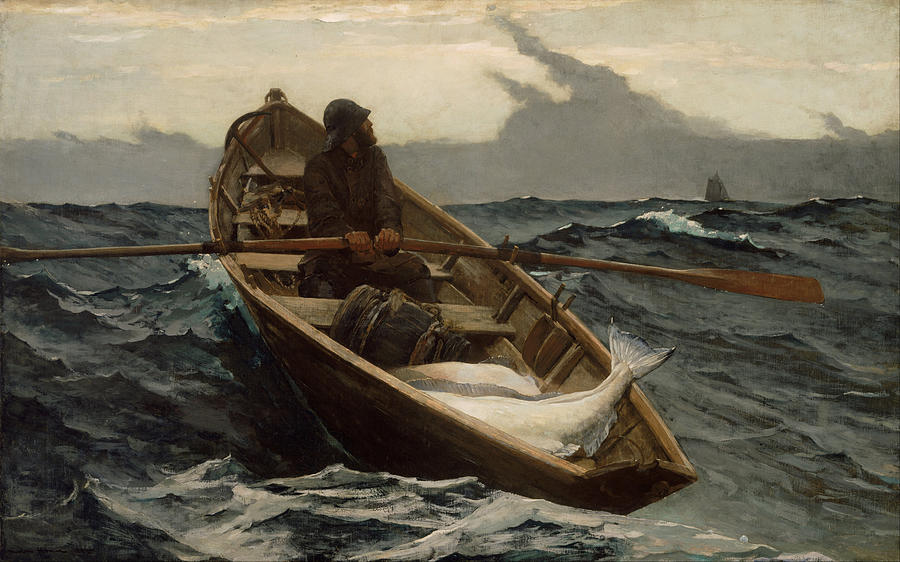 The Fog Warning #5 Painting by Winslow Homer