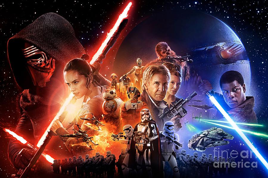 The Force Awakens #5 Digital Art by Star Wars