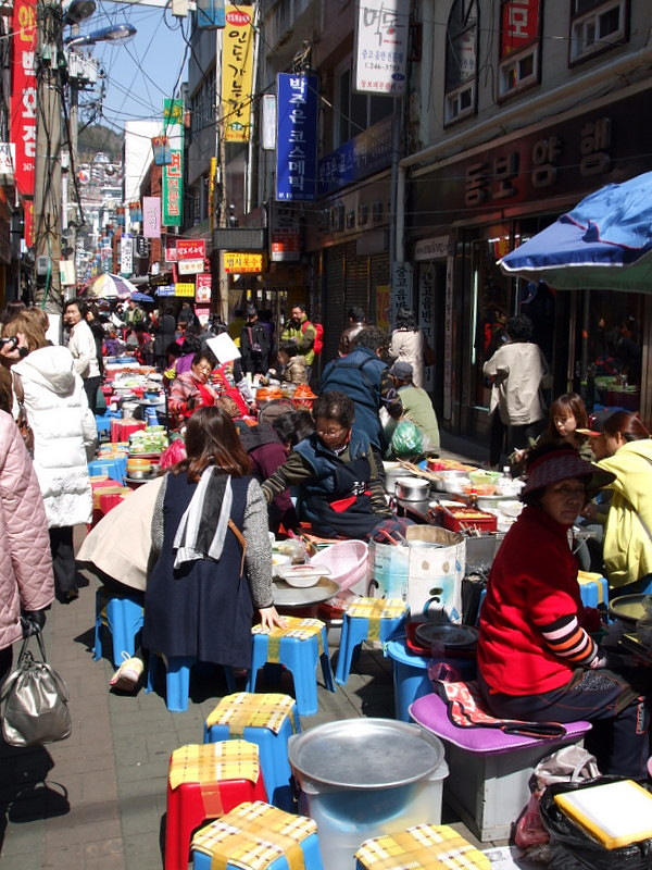 Gukje Marketplace, Busan, Korea, 2014 Photograph by Mackenzie Moulton