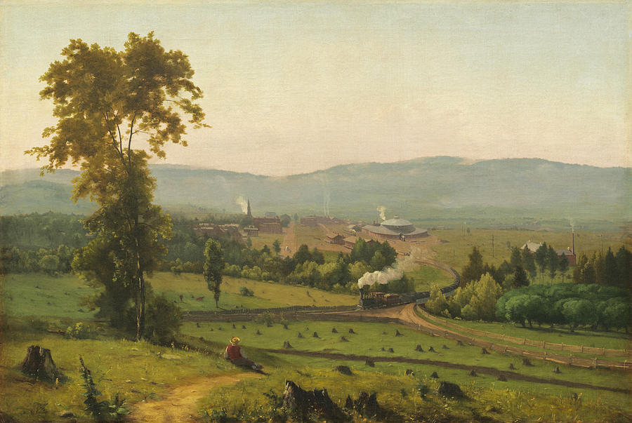 The Lackawanna Valley Painting by George Inness