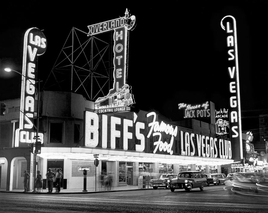 The Las Vegas Strip #5 Photograph by Underwood Archives