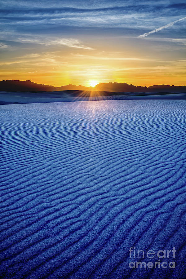 White Sands National Monument Photograph - The unique and beautiful White Sands National Monument in New Mexico. #9 by Jamie Pham