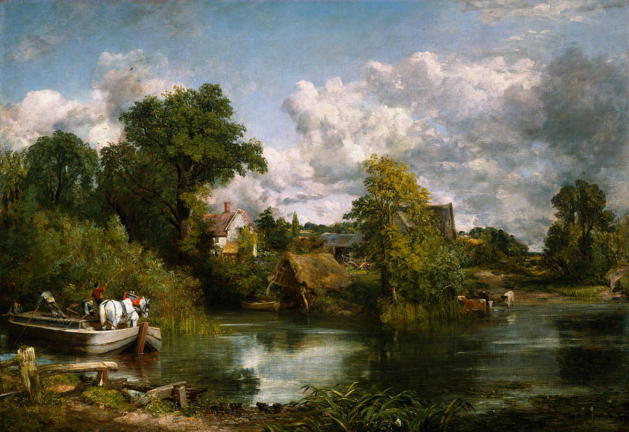Tree Painting - The White Horse #5 by John Constable