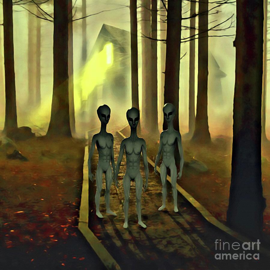 They Come In Peace Digital Art