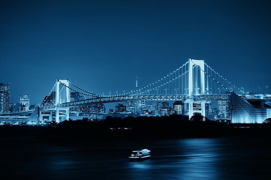 Tokyo bay #5 Photograph by Songquan Deng