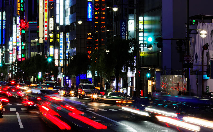 Tokyo  #5 Photograph by David Harding