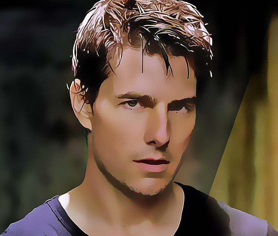 Tom Cruise Mixed Media by Marvin Blaine - Fine Art America