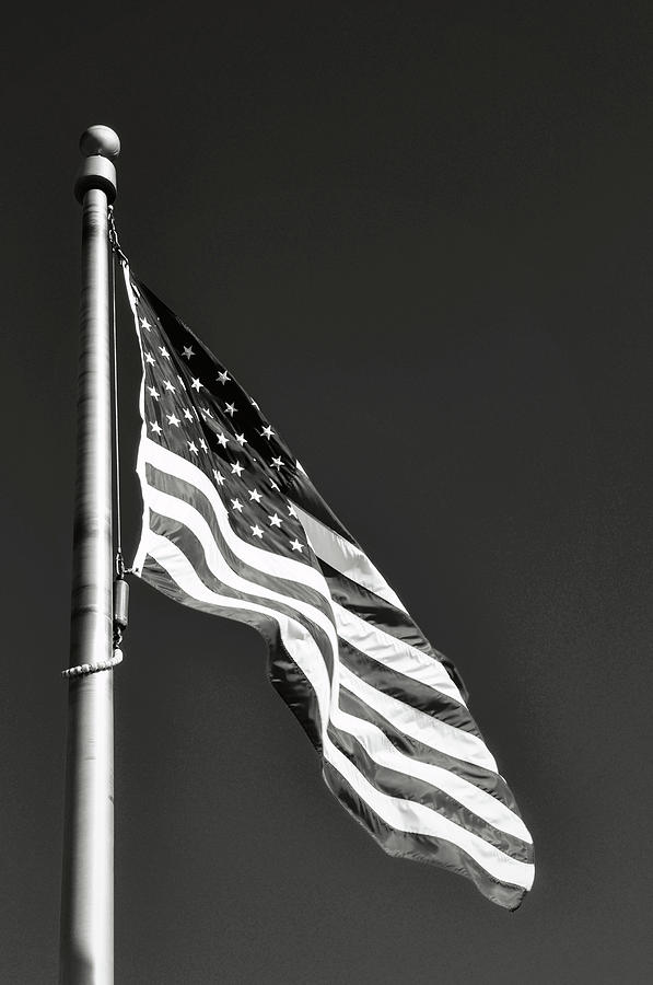 United States Flag #5 Photograph by Brandon Bourdages