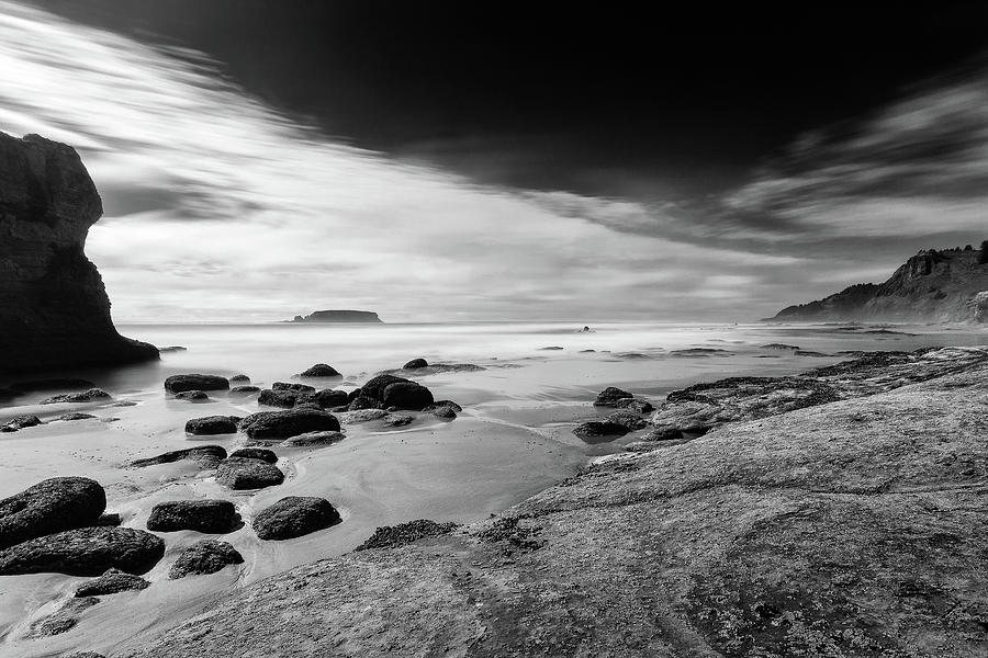 Landscape Photograph - Otter Rock - Oregon Coast by Adam Cameron