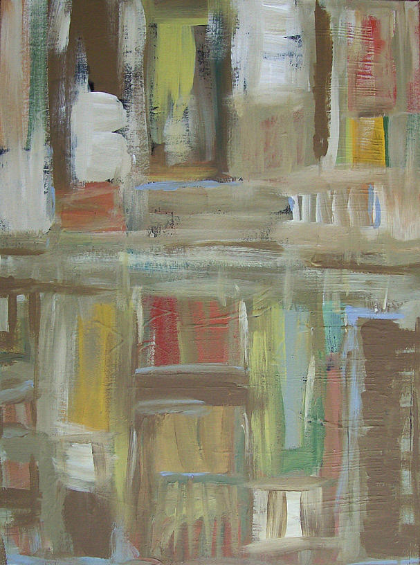Abstract Painting - Untitled #5 by Kellie Becker