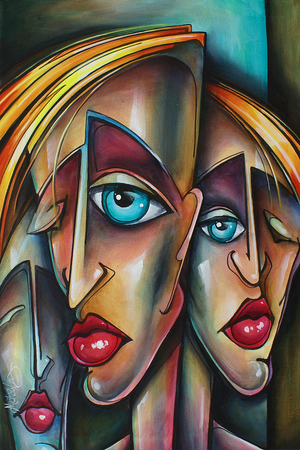 Untitled  #5 Painting by Michael Lang