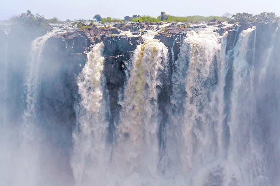 Victoria Falls In Zimbabwe Photograph