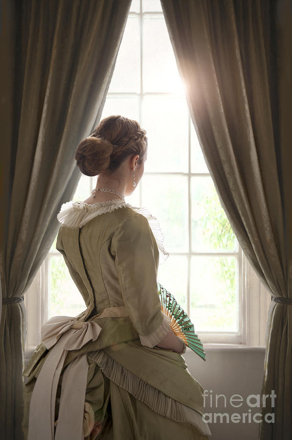 Victorian Woman At The Window #5 Photograph by Lee Avison