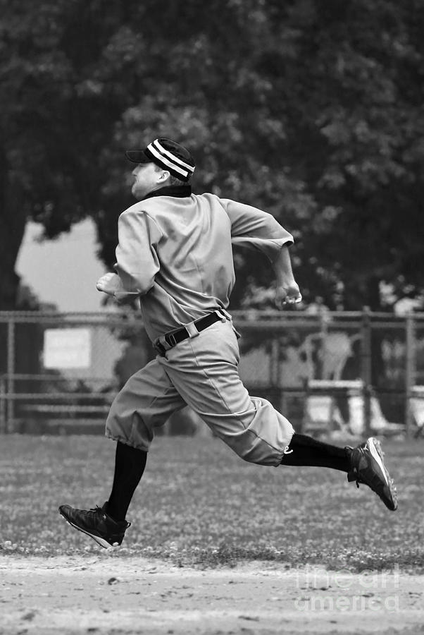Vintage Baseball Photo Photography