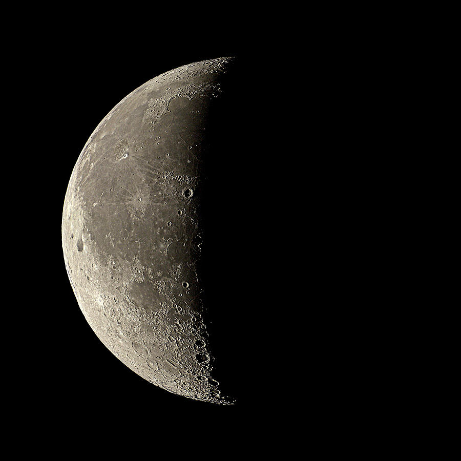 Waning Crescent Moon #5 Photograph by Eckhard Slawik