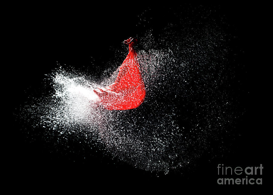 Water Explosion #5 Photograph by Gualtiero Boffi