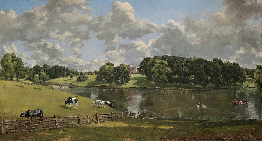 Wivenhoe Park Essex #5 Painting by John Constable