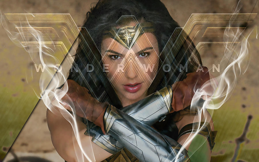 Wonder Woman Art #5 Mixed Media by Marvin Blaine