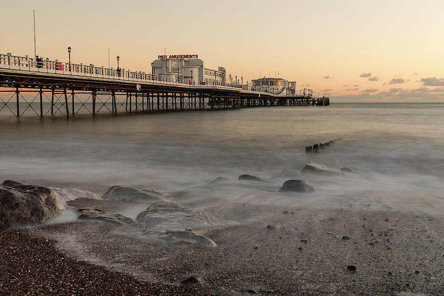 Worthing Pier #4 Photograph by Len Brook