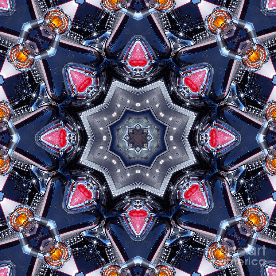 Valkyrie Kaleidoscope 1 Digital Art by Wendy Wilton