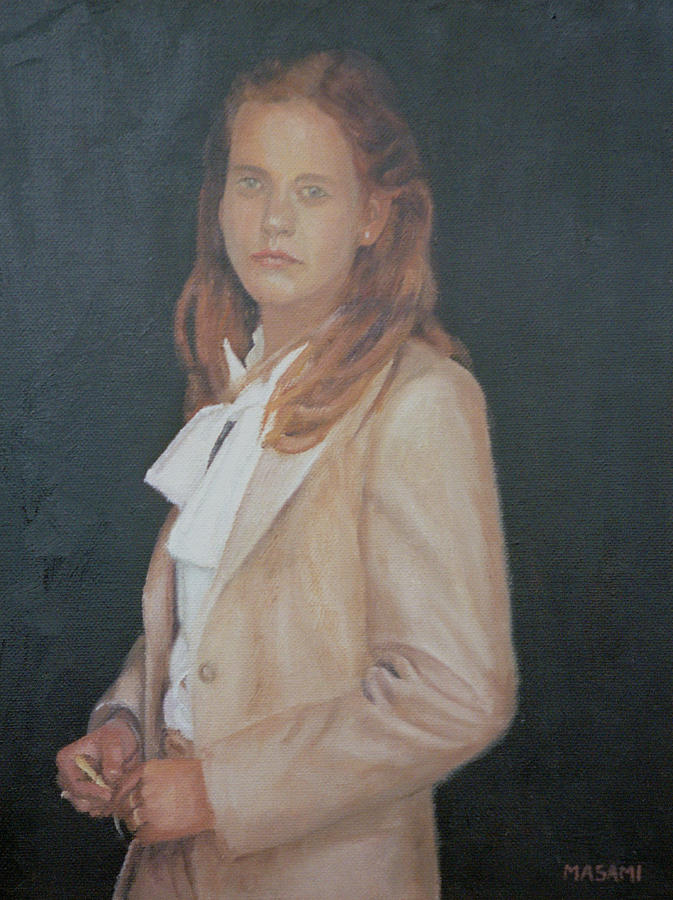 Young Woman #5 Painting by Masami Iida