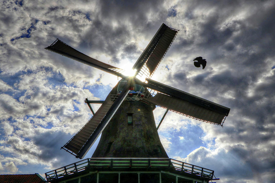 Zaanse Schans Holland Windmills Netherlands #5 Photograph by Paul James Bannerman