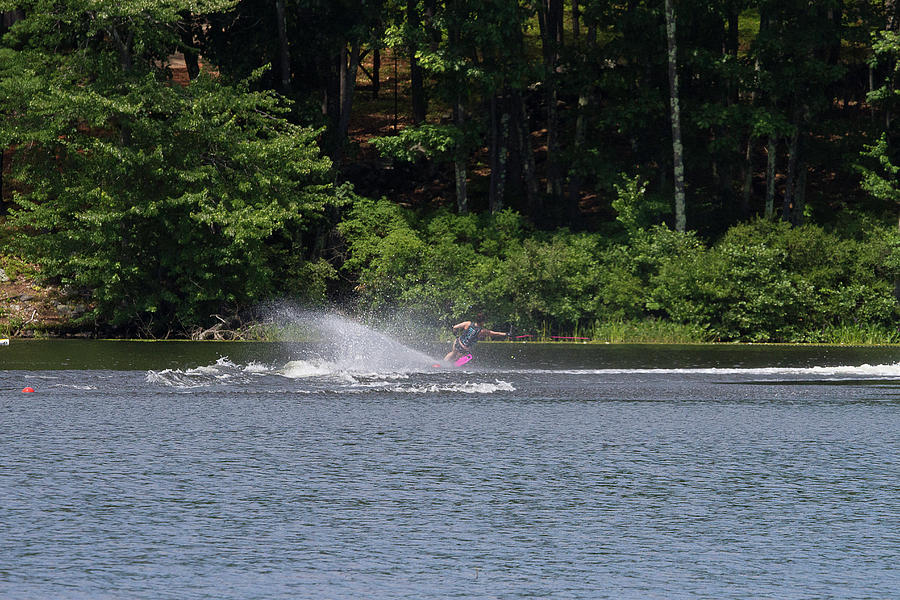 38th Annual Lakes Region Open Water Ski Tournament #50 Photograph by Benjamin Dahl