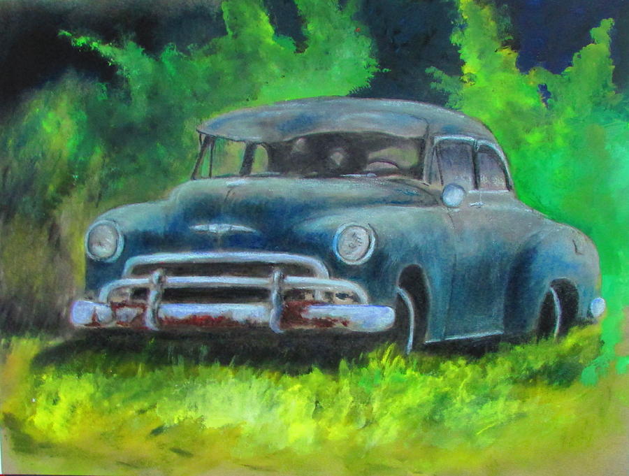 50 Chevy Painting by Bobby Walters