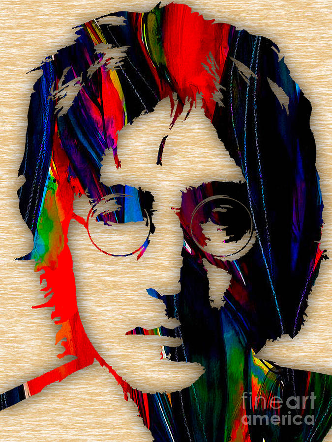 John Lennon Mixed Media - John Lennon Collection #84 by Marvin Blaine