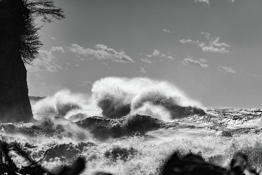 Lake Erie Waves #50 Photograph by Dave Niedbala