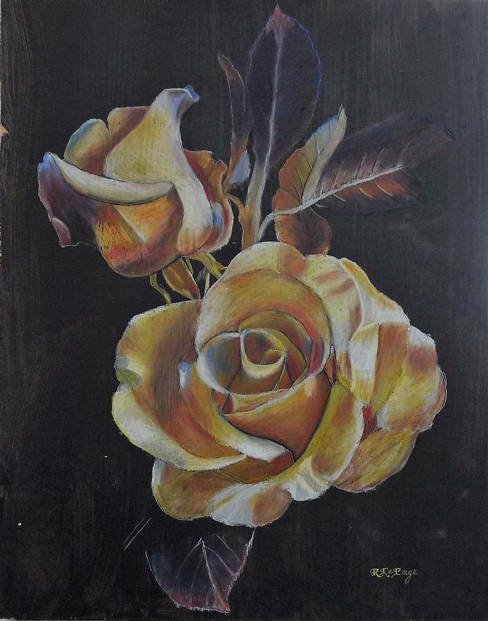 50th Anniversary Rose Pastel by Richard Le Page