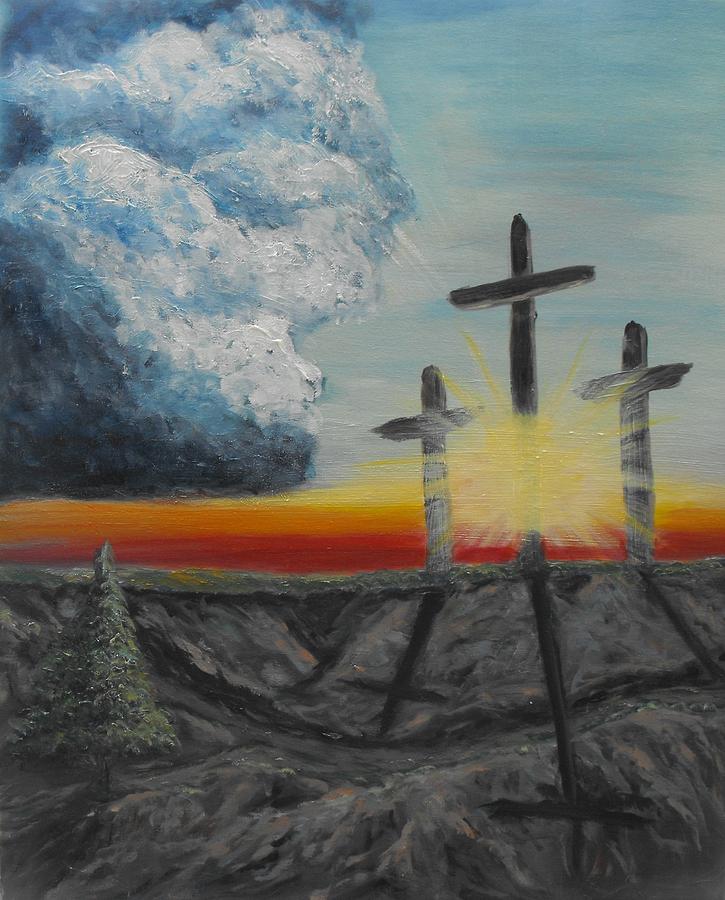 #51 At the Cross Painting by Kimberley Gates | Fine Art America