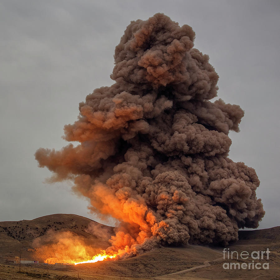 51 Seconds of Burn Photograph by Spencer Baugh