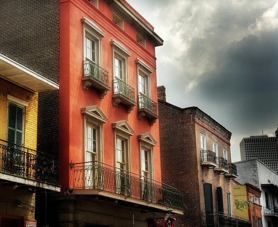 New Orleans Photograph - 522 Bourbon Street by Greg and Chrystal Mimbs