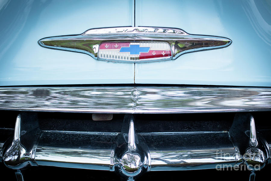 53 Chevy Grill Photograph by Brian Jannsen