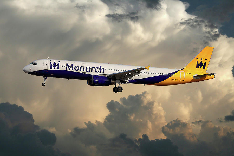 Monarch Photograph - Monarch Airbus A321-231 #54 by Smart Aviation
