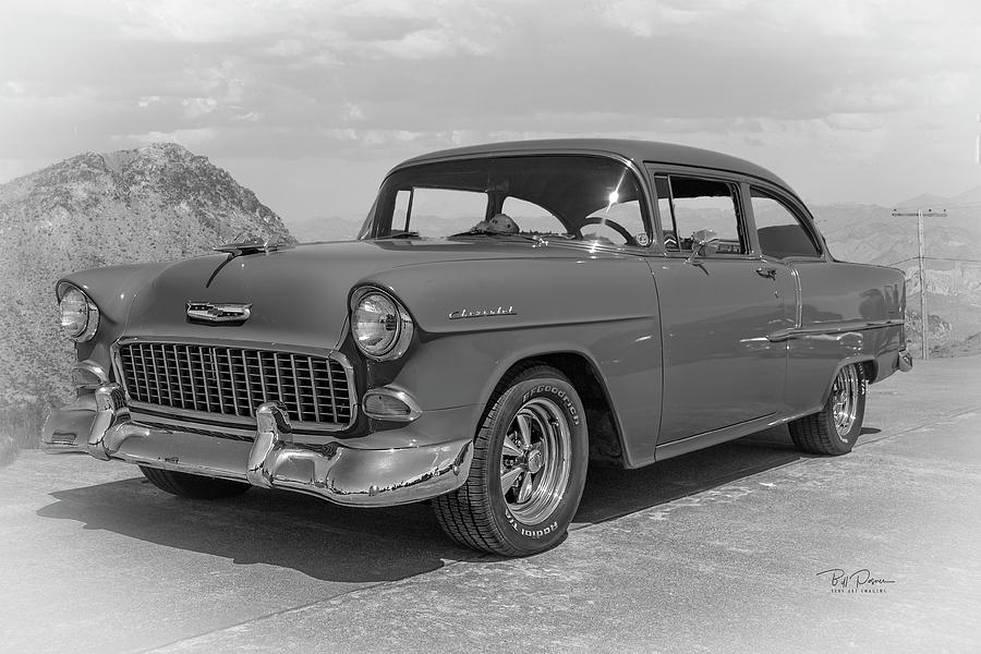 55 Chevy Photograph by Bill Posner
