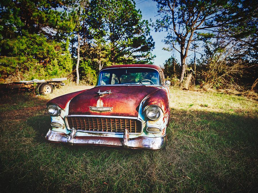 55 Chevy Photograph by Mountain Dreams