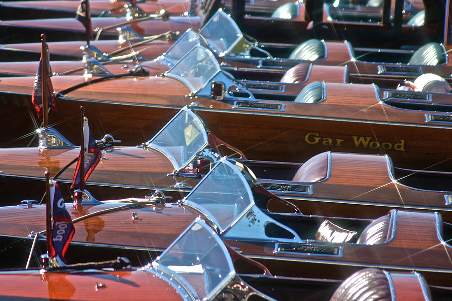 Classic Wooden Runabouts #7 Photograph by Steven Lapkin