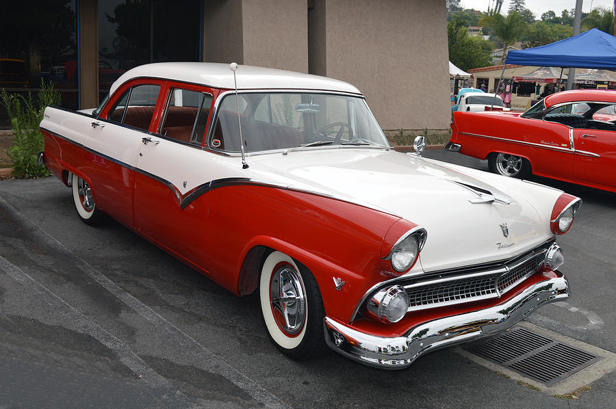 55 Ford Fairlane Photograph by Bill Dutting