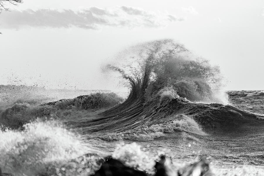 Lake Erie Waves #55 Photograph by Dave Niedbala