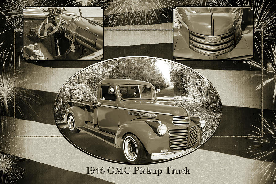 5514.05 1946 GMC Pickup Truck #551405 Photograph by M K Miller