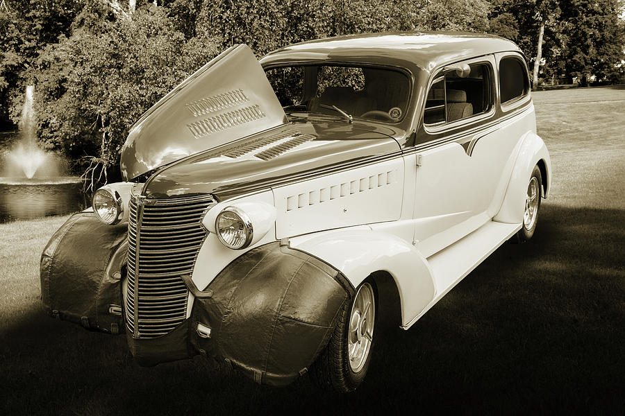 5515.56 1938 Chevrolet Sedan #551556 Photograph by M K Miller