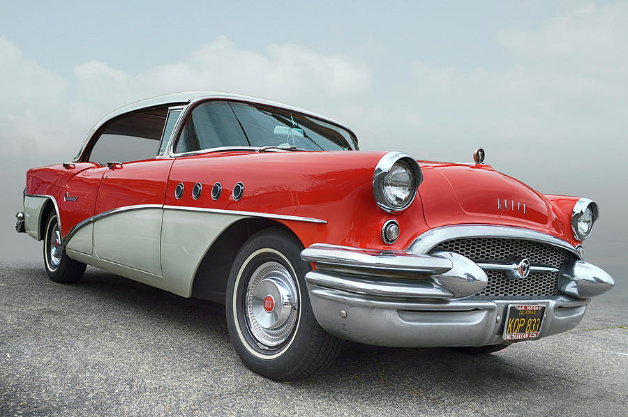 56 Buick Century Photograph by Bill Dutting