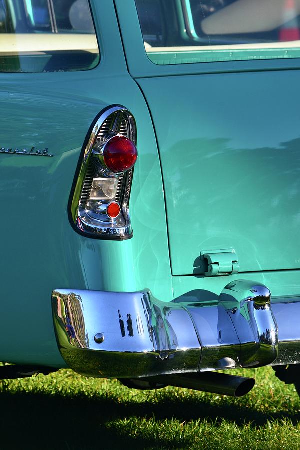 56 Chevy Detail Photograph by Dean Ferreira