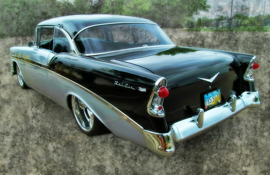 56 Chevy Rear #56 Photograph by Vic Montgomery