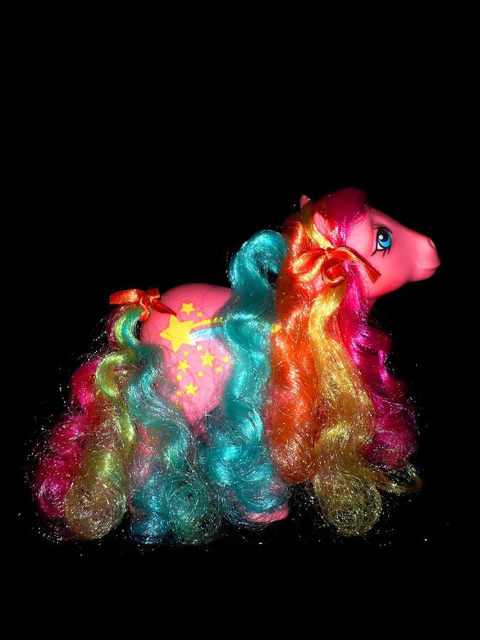 My Little Pony outlets Rainbow Curl Stripes Vintage