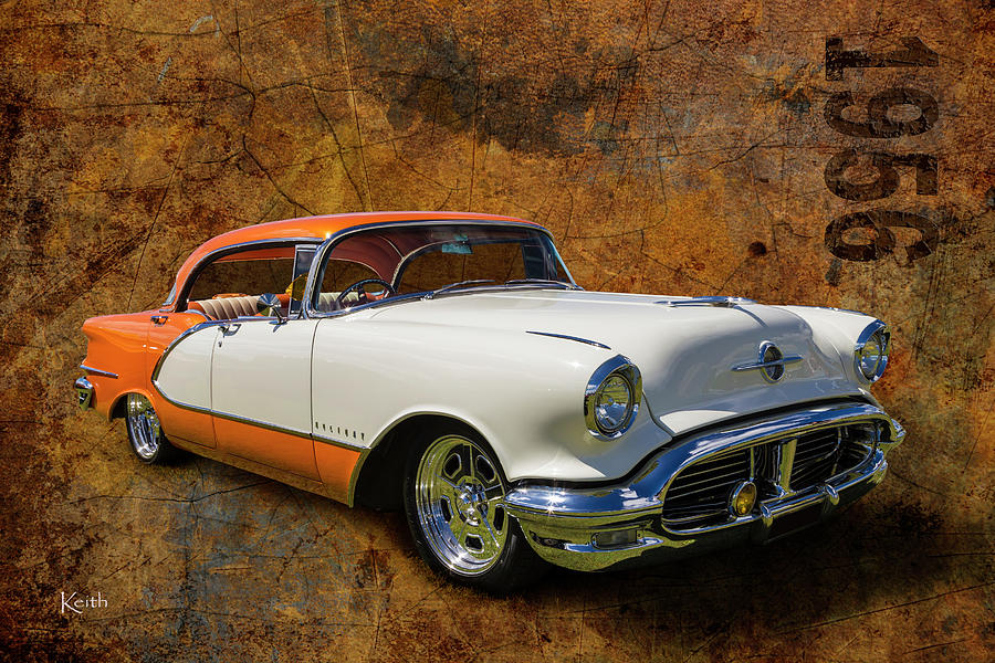 56 Olds Holiday Photograph by Keith Hawley