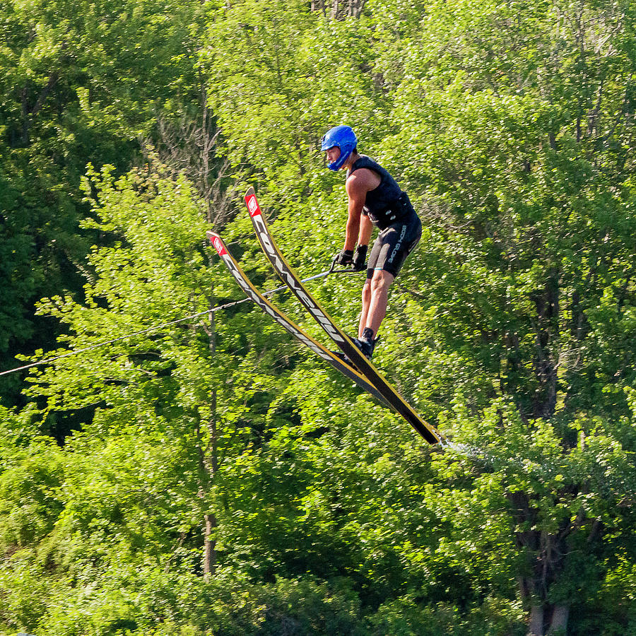 38th Annual Lakes Region Open Water Ski Tournament #57 Photograph by Benjamin Dahl